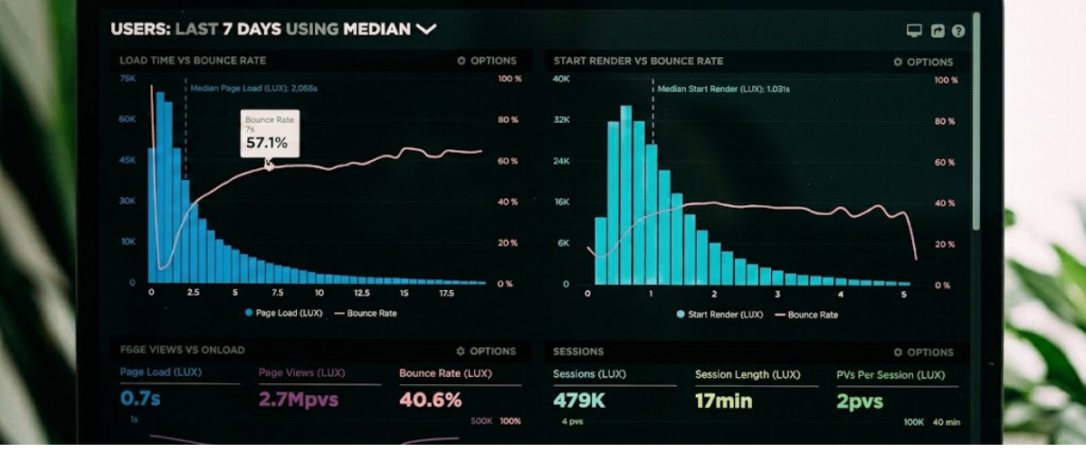 Data processing analytics dashboard
