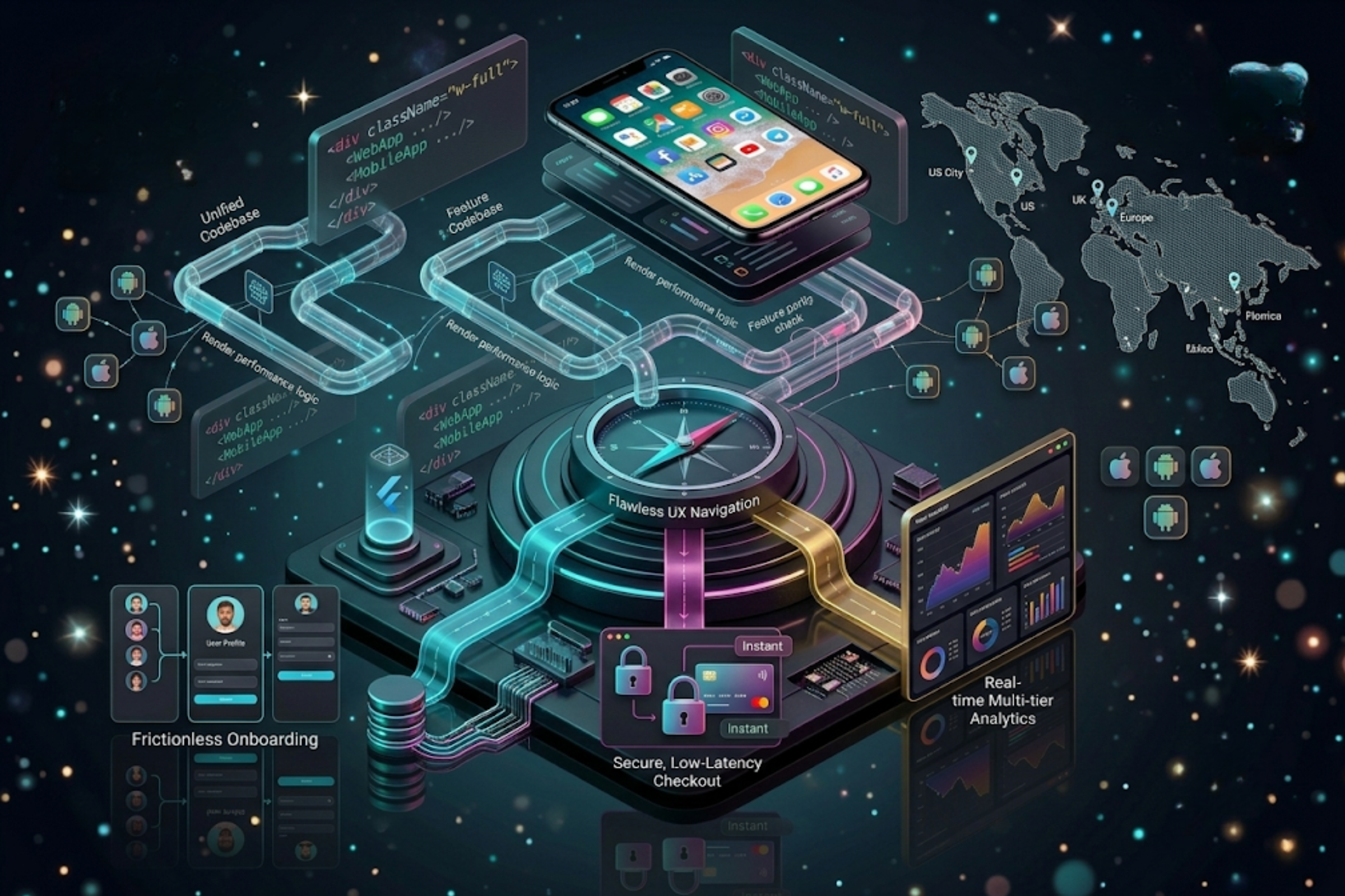 Mobile app development iOS and Android