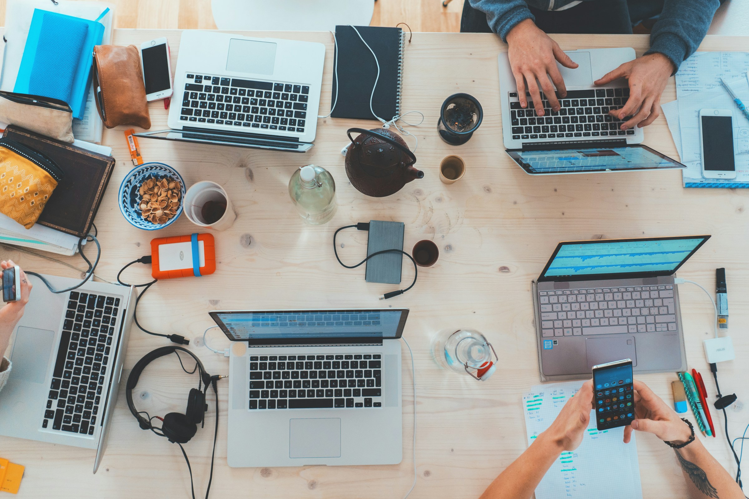 Team collaboration workspace with shared tasks and communication