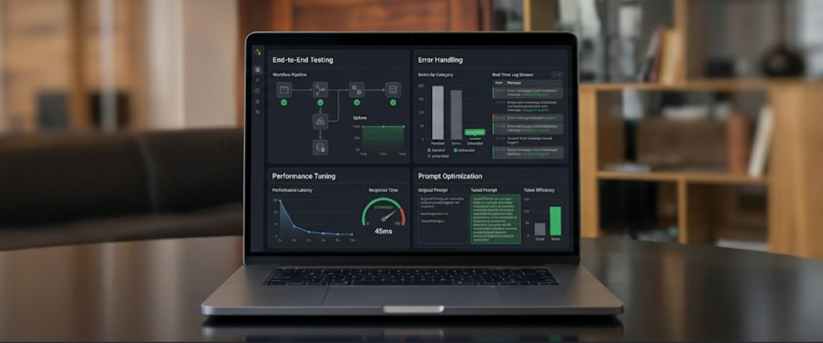 Testing and optimizing AI automation performance
