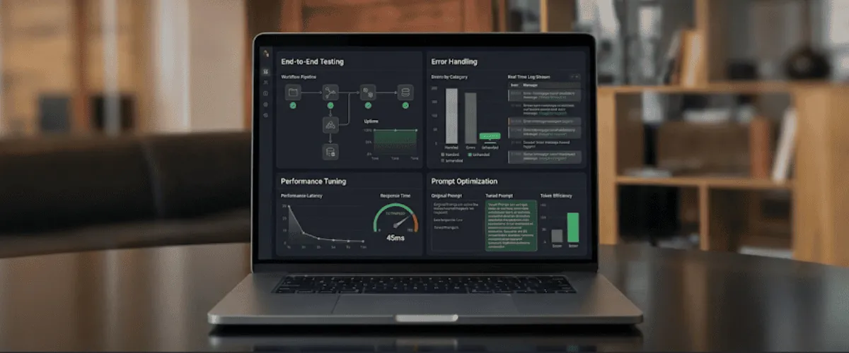 Testing and optimizing AI automation performance