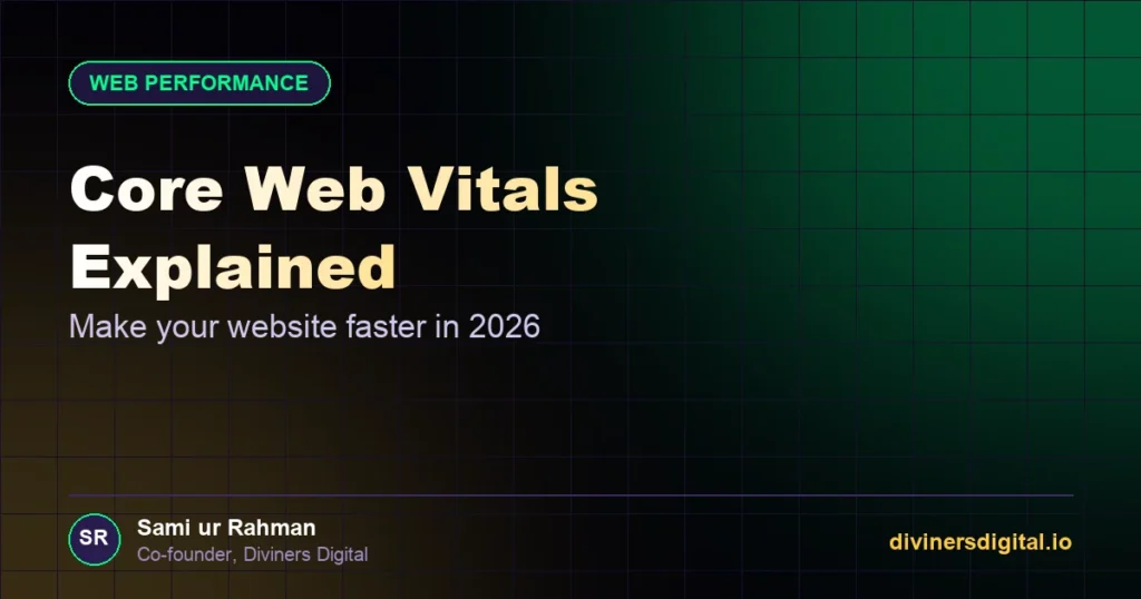 Core Web Vitals Explained – Make your website faster in 2026