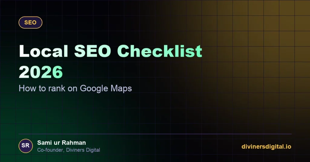 Local SEO Checklist: How to Rank on Google Maps in 2026