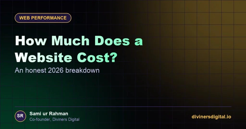 How Much Does a Website Cost in 2026? An Honest Breakdown